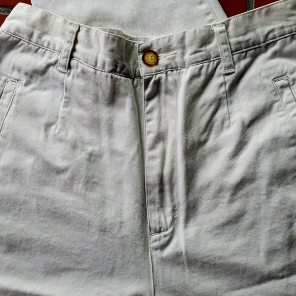 MERONA Chino Jeans High-Waisted Relaxed Fit - Pale Beige - Size 14 - EVC - Picture 4 of 7